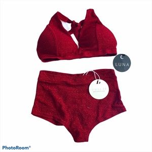 NWT LunaLae Luminous High Waist Bottoms